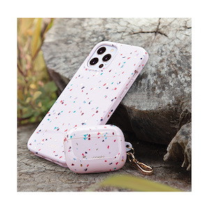 قاب آیفون 12Pro Max یونیک مدل Coehl Terrazzo Uniq Coehl Terrazzo Blush Pink iPhone 12 Pro Max Case